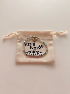 Little Words Project Bracelet - Strength - S\M